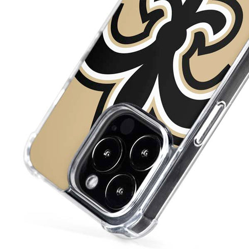 NFL New Orleans Saints Large Logo iPhone 16 Pro MagSafe Case